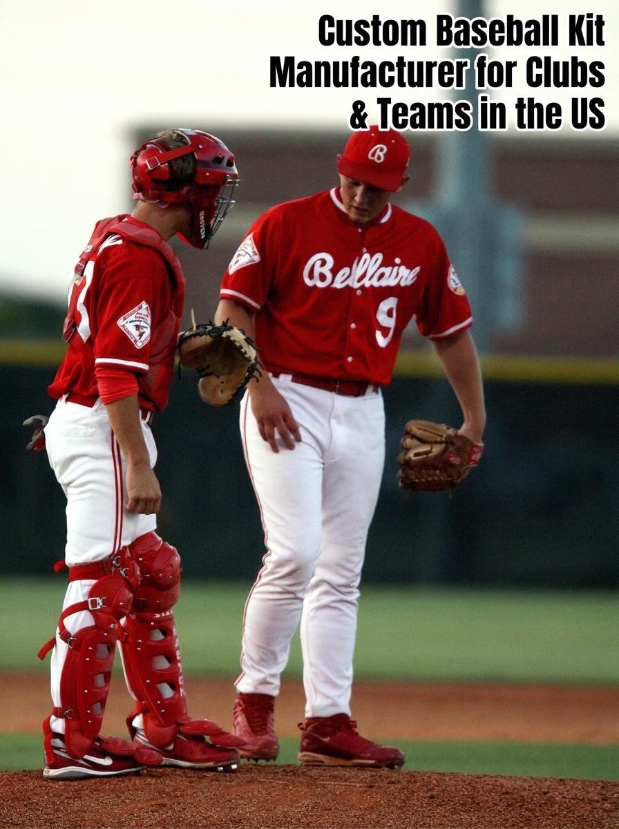 Custom Baseball Kit Manufacturer for Clubs & Teams in the US